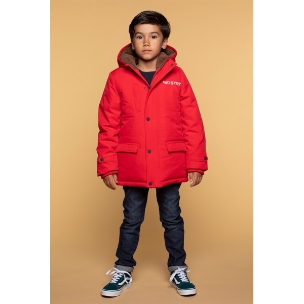 MΠΟΥΦΑΝ ΑΓΟΡΙΟΥ ΣΕ ΚΟΚΚΙΝΟ ΧΡΩΜΑ Moodstreet  M307-6225-272