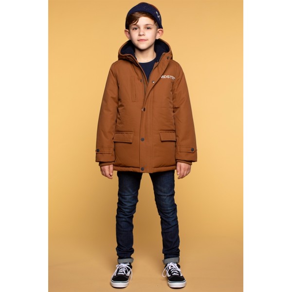 MΠΟΥΦΑΝ ΑΓΟΡΙΟΥ ΣΕ ΚΑΦΕ ΧΡΩΜΑ Moodstreet  M307-6225