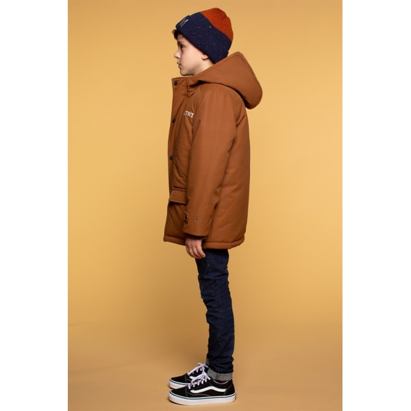 MΠΟΥΦΑΝ ΑΓΟΡΙΟΥ ΣΕ ΚΑΦΕ ΧΡΩΜΑ Moodstreet  M307-6225