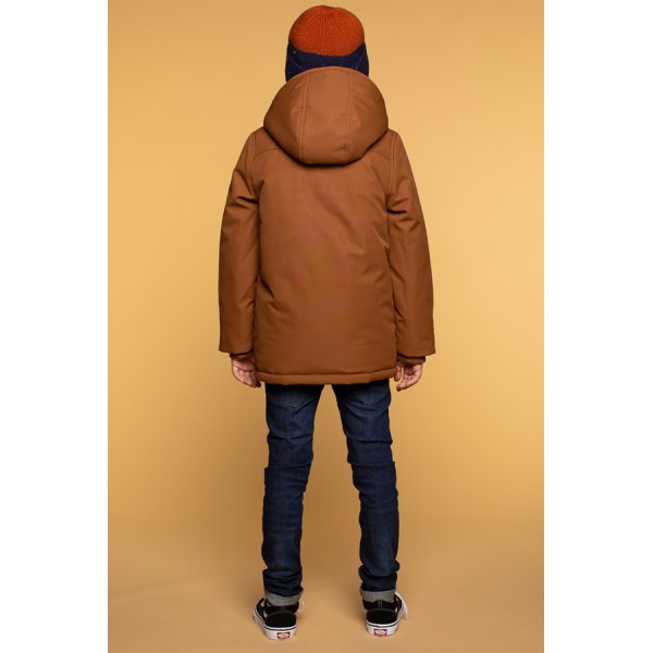 MΠΟΥΦΑΝ ΑΓΟΡΙΟΥ ΣΕ ΚΑΦΕ ΧΡΩΜΑ Moodstreet  M307-6225