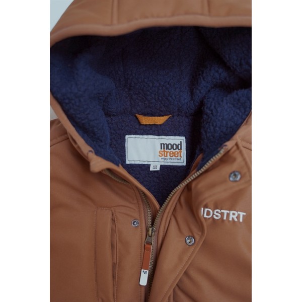 MΠΟΥΦΑΝ ΑΓΟΡΙΟΥ ΣΕ ΚΑΦΕ ΧΡΩΜΑ Moodstreet  M307-6225