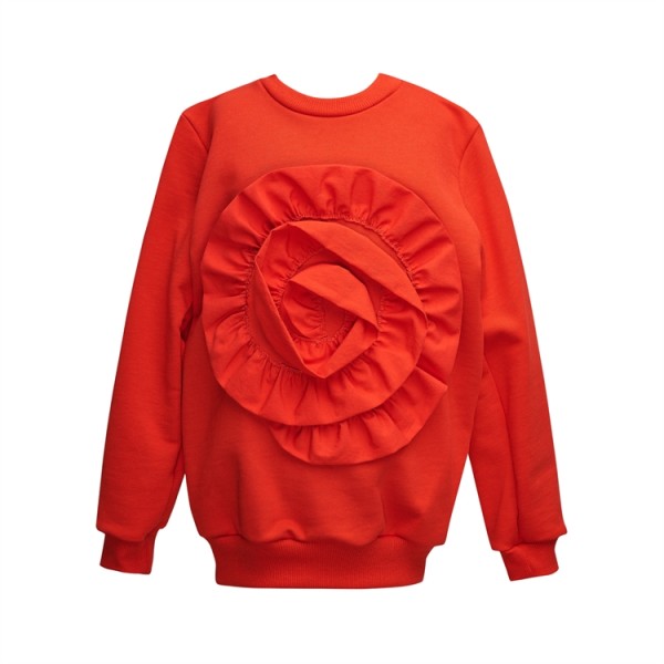 ΜΠΛΟΥΖΑ ΜΕ ΜΑΝΙΚΙΑ ΚΟΡΙΤΣΙΟΥ ΣΕ ΚΟΚΚΙΝΟ ΧΡΩΜΑ TWO IN A CASTLE  T4790