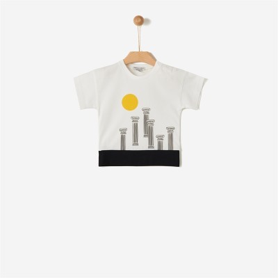 ΜΠΛΟΥΖΑ ΜΕ ΤΥΠΩΜΑ ΛΕΥΚΗ 41081206068  YELL-OH!