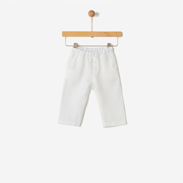 ΠΑΝΤΕΛΟΝΙ ΛΙΝΟ ΛΕΥΚΟ 41081319010  YELL-OH!