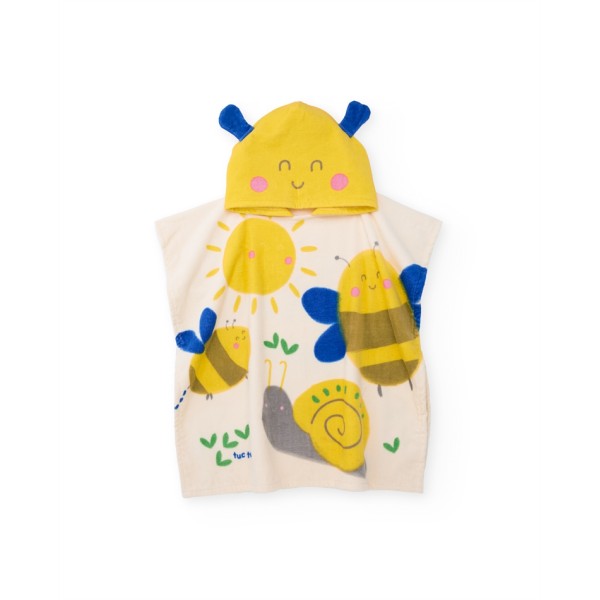 ΠΟΝΤΣΟ ΠΕΤΣΕΤΑ ΜΕ ΚΟΥΚΟΥΛΑ ΚΙΤΡΙΝΟ ΓΙΑ ΑΓΟΡΙ Tuc Tuc 11408537