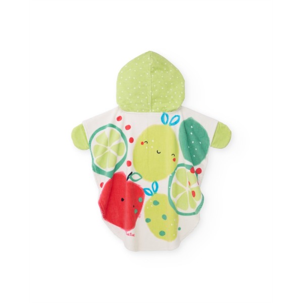 ΠΟΝΤΣΟ ΠΕΤΣΕΤΑ ΜΕ ΚΟΥΚΟΥΛΑ ΠΡΑΣΙΝΟ ΓΙΑ ΑΓΟΡΙ Tuc Tuc  11408839