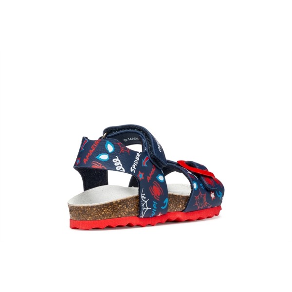 GEOX ΠΑΙΔΙΚΑ ΠΑΠΟΥΤΣΙΑ NAVY/RED ΑΓΟΡΙΟΥ B652QB 00004 C0735