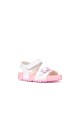 GEOX ΠΑΙΔΙΚΑ ΠΑΠΟΥΤΣΙΑ ΚΟΡΙΤΣΙΟΥ ΛΕΥΚΟ/ΡΟΖ   B652RA 000BC C0406