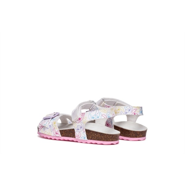 GEOX ΠΑΙΔΙΚΑ ΠΑΠΟΥΤΣΙΑ  ΡΟΖ/ΛΕΥΚΟ ΚΟΡΙΤΣΙΟΥ J158MC 000FC C1364