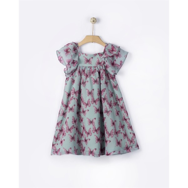 Kleia Flutter Φόρεμα - Aqua Mix YELL-OH! 41310340026