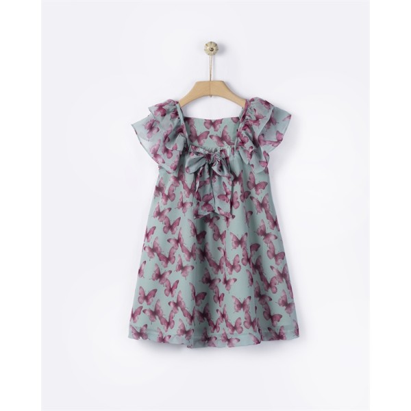 Kleia Flutter Φόρεμα - Aqua Mix YELL-OH! 41310340026