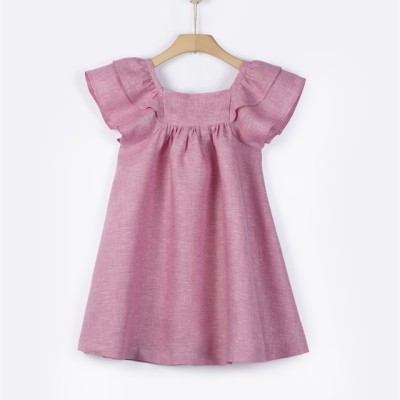Kleia Λινό Φόρεμα- Chateau Rose  YELL-OH! 41310340029