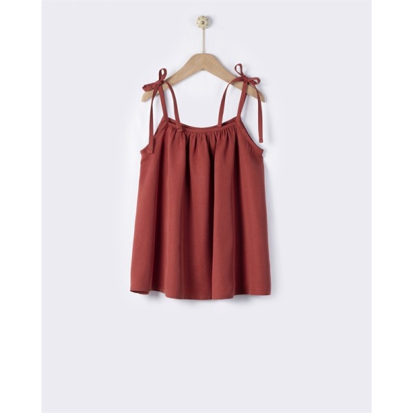 Artemis Tencel Τοπ - Thira Red YELL-OH! 42310220033