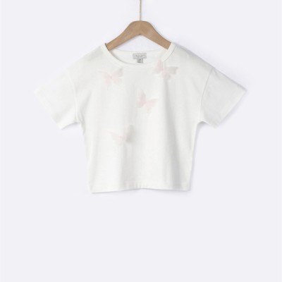 Cleo Τ-shirt Butterfly - Off-White YELL-OH! 42310321038