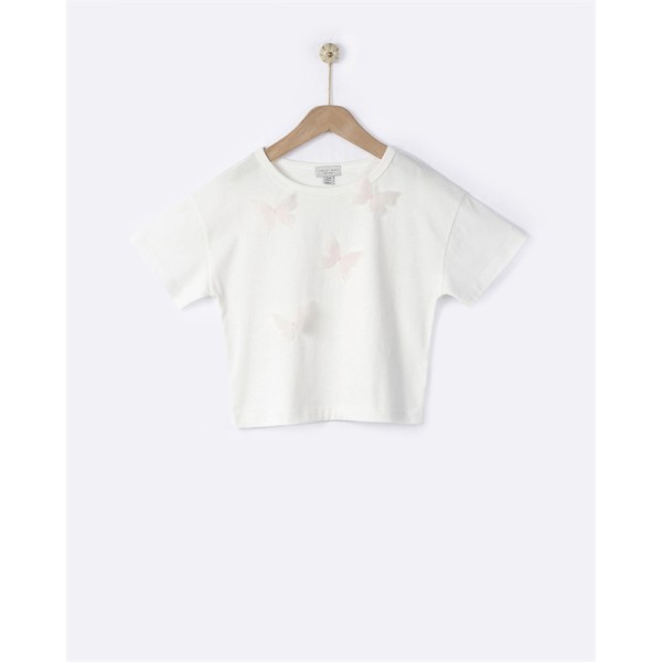 Cleo Τ-shirt Butterfly - Off-White YELL-OH! 42310321038