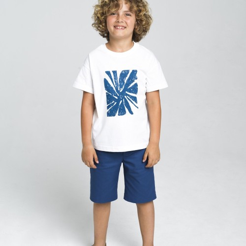 Fivos T-shirt με Τύπωμα White  YELL-OH! 42311121228