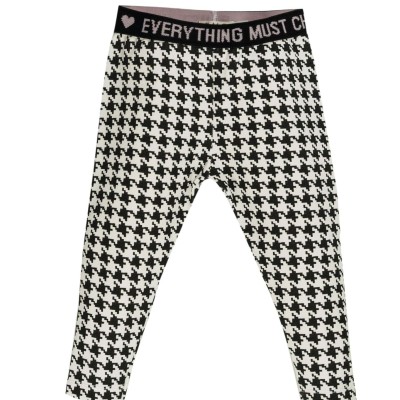 Κολάν παντελόνι ασπρόμαυρο κοριτσιού EMC BZ6596211100