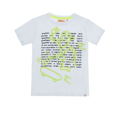 ΜΠΛΟΥΖΑΚΙ ΛEΥΚΟ AΓΟΡΙΟΥ ΜΕ ΤΥΠΩΜΑ UBS2 E229178_999