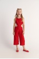 T7018 The Ruby Circle Cut Jumpsuit for Young Kids
