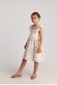 T7079 Summer Tart 3-Layer Ruffle Dress for Kids