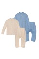 T7309 Sea Salt Mao Blouse And Sloutchy Pants Baby Set Sea Salt Mao Blouse And Sloutchy Pants Baby Set