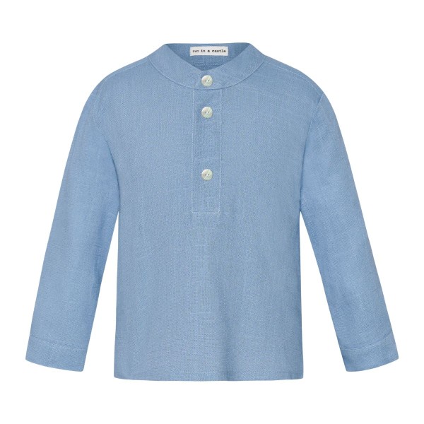 T7309 Sea Salt Mao Blouse And Sloutchy Pants Baby Set