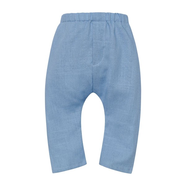 T7309 Sea Salt Mao Blouse And Sloutchy Pants Baby Set