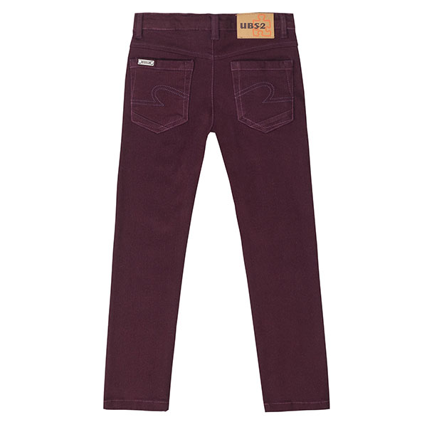 Παντελόνι αγοριού σε μπορντώ χρώμα  UBS2 CTD1010_29