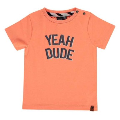 T-shirt σε πορτοκαλί χρώμα με σχέδιο  τύπωμα στ μπροστινό μέρος της εταιρίας Babyface 