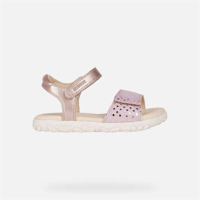 Παπούτσι κοριτσιού Geox SANDALS Haiti Girl Antique Rose