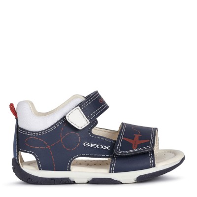 Παπούτσι αγοριού Geox SANDALS Tapuz Boy Navy And Red