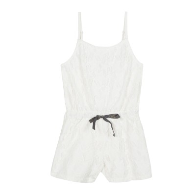 Ολόσωμη μπεζ κοντή τιραντε κορίτσι 3Pommes