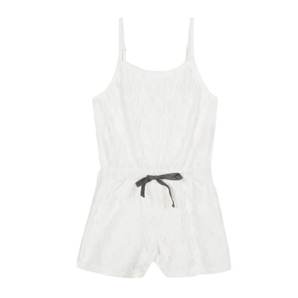 Ολόσωμη μπεζ κοντή τιραντε κορίτσι 3Pommes