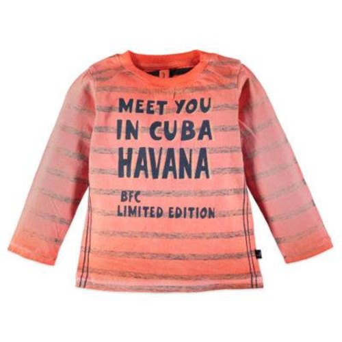 Μπλούζα μακό μακρύ μανίκι πορτοκαλί Baby face