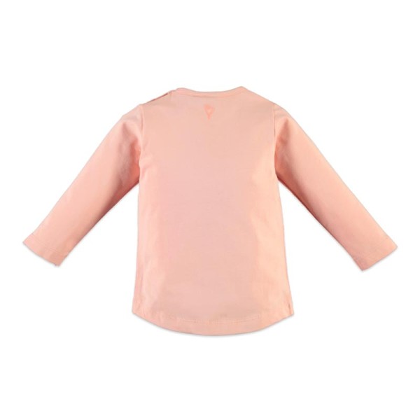 Μπλούζα μακρυμάνικη κοριτσιού ροζ Babyface salmon pink