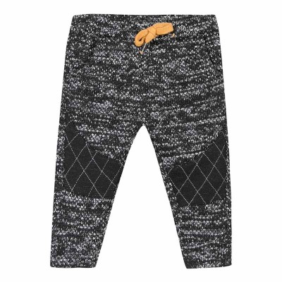 Παντελόνι αγοριού πλεκτό χειμωνιάτικο με ενίσχυση στα γόνατα 3Pommes