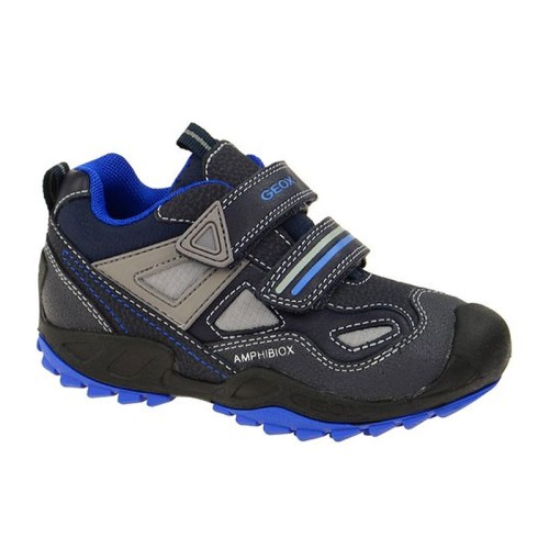  Παπούτσι αγοριού Navy - Royal - GEOX - J New Savage Boy