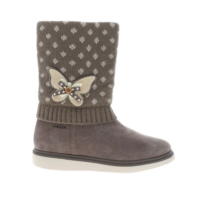 Παπούτσι κοριτσιού - Boots - SMOKE GREY - GEOX - J THYMAR GIRL 