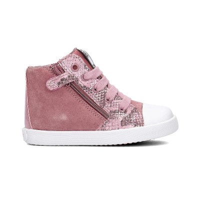 Παπούτσι κοριτσιού DK Pink / Grey -  GEOX - B Kiwi Girl