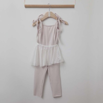 Ολόσωμη φόρμα ροζ κορίτσι two in a castle