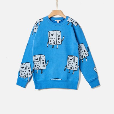 Φούτερ αγοριού γαλάζιο χρώμα με σχέδια της εταιρίας YELL-OH! 42171110055